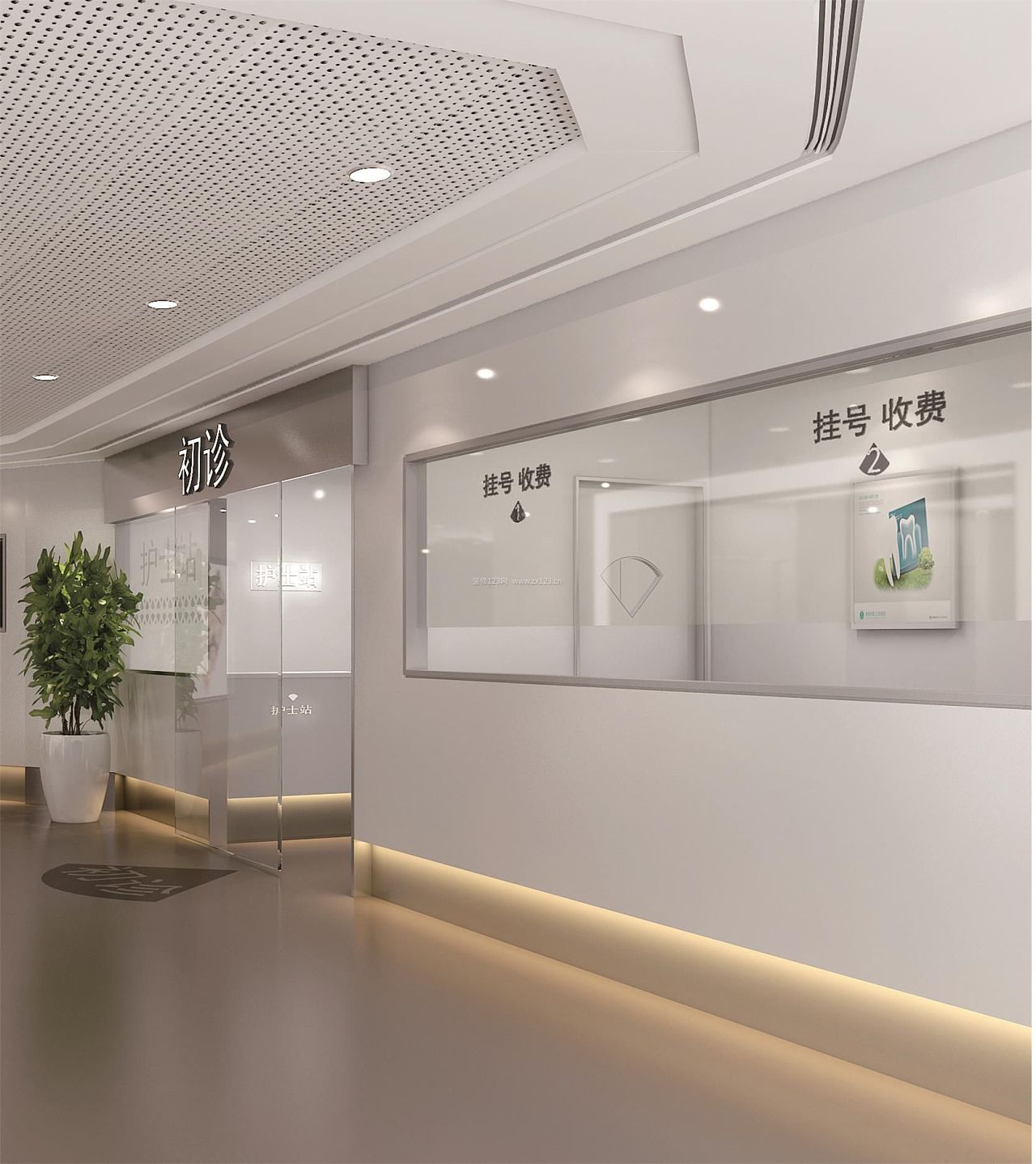 重庆当前现代医院设�e计，要凸显出绿色生态理念